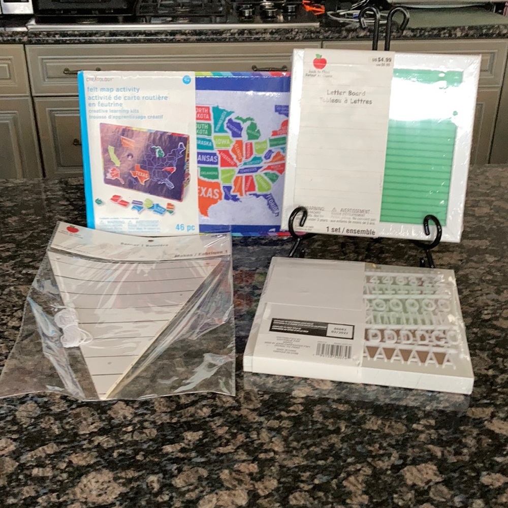 CREATOLOGY & BACK TO CLASS 3PC SET NWT